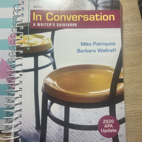 In conversation a writer guide book used for college eng 101 new - Picture 1 of 2